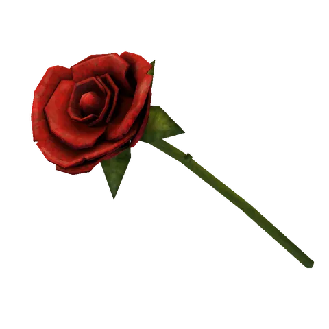Flower: Episode 03, the 3D model from the front