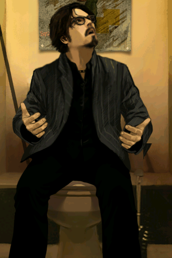 Louis Everett, In the scene · John’s bathroom, Episode 02