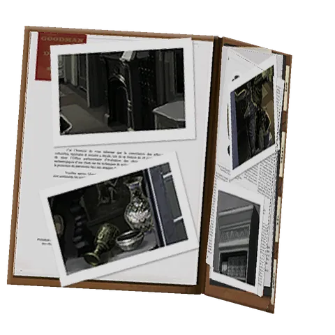 Goodman file: Complete, the 3D model from the front