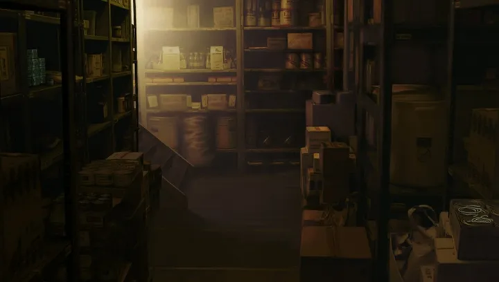 Anna’s grocery: Storage room