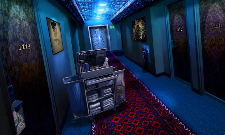 Bellevue Hotel: 11th floor corridor