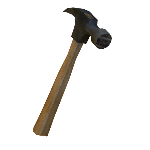 Carpenter’s hammer: Episode 03, the 3D model from behind