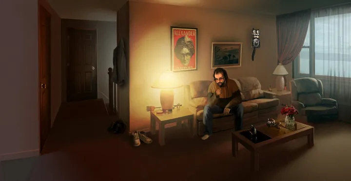 John’s house: Lounge