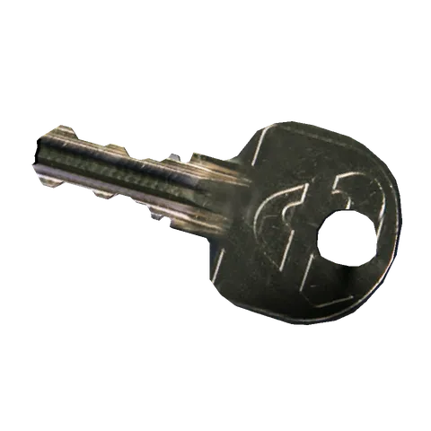 Grocery key: Episode 03, the 3D model from behind