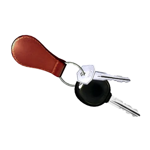 Car keys: Episode 01, the 3D model from the front