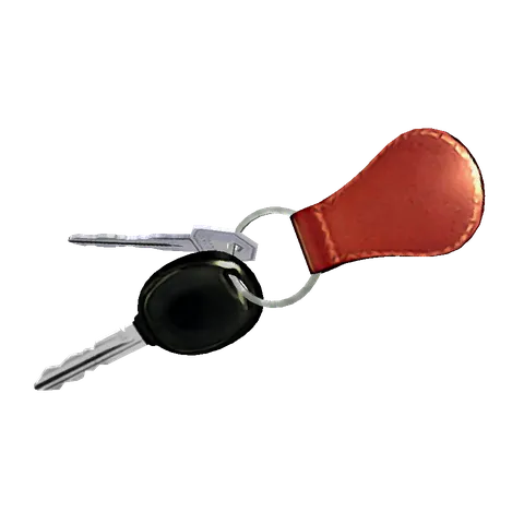 Car keys: Episode 01, the 3D model from behind