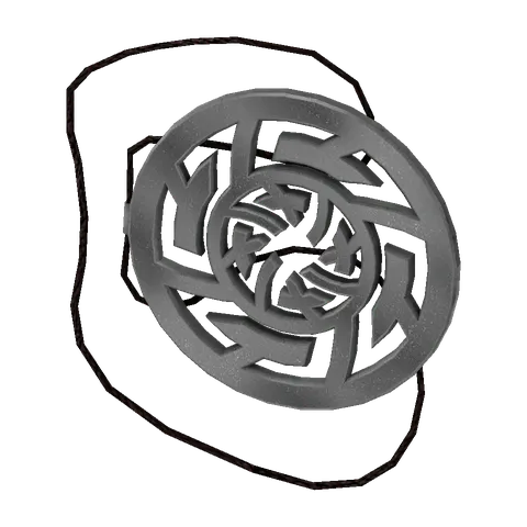 Locket: Episode 03, the 3D model from the front