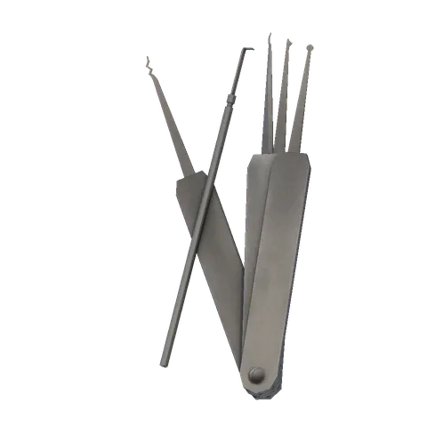 Skeleton key: Episode 03, the 3D model from the front