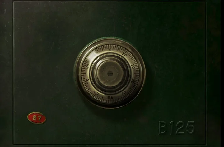 The Everetts’ house: The bedroom safe