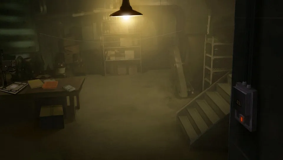 The cellar under the Everetts’ house