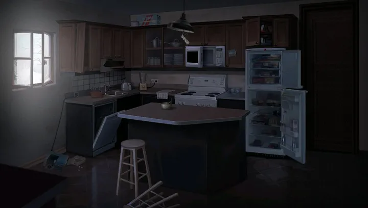 The Everetts’ house: Kitchen
