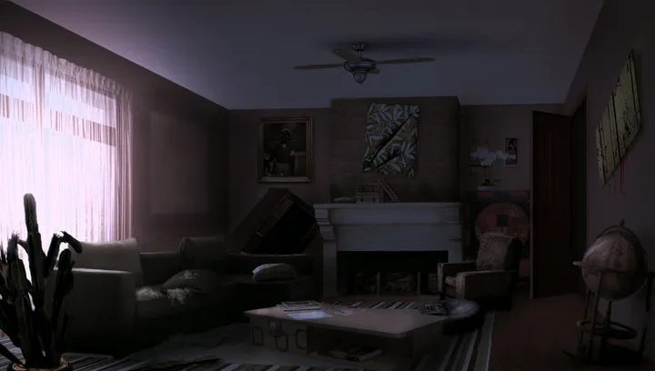 The Everetts’ house: Lounge