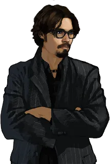 Louis Everett, Dialogue pose 2, Episode 01 v1.2.3