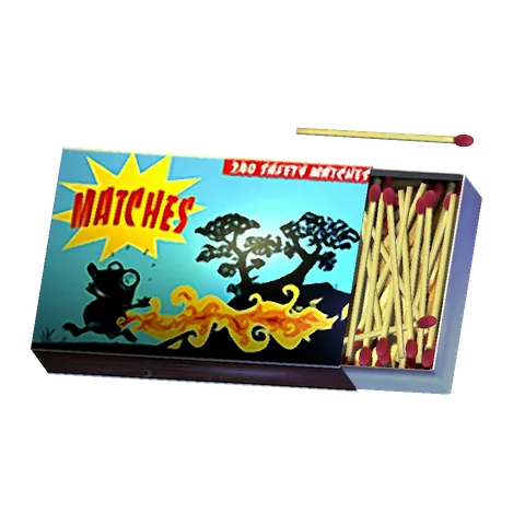 Matches: Episode 01, the 3D model from the front