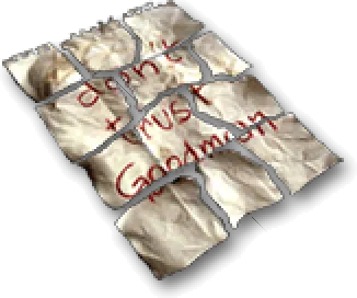 Torn message: Put back together, the inventory icon