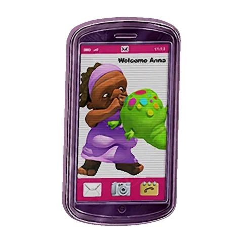 Anna’s phone: Episodes 01 and 03, the 3D model from the front