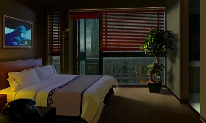 Bellevue Hotel: Room 1112, by day