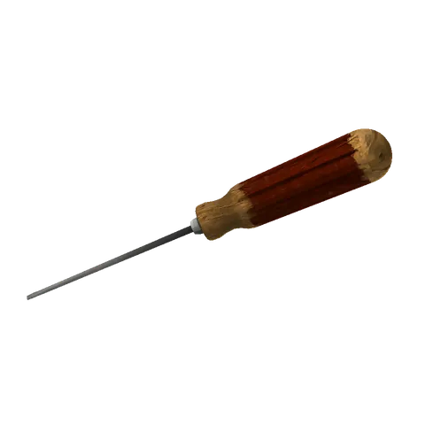 Screwdriver: Episode 02, the 3D model from the front
