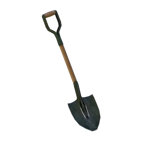 Shovel: Episode 03, the 3D model from the front