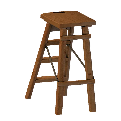 Stepladder: Episode 03, the 3D model from behind