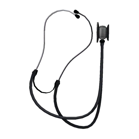 Stethoscope: Episode 03, the 3D model from the front
