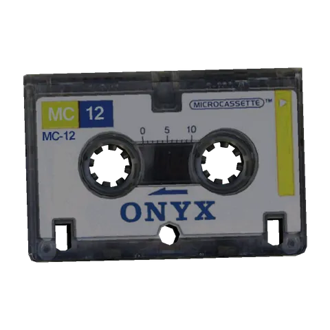 Blank tape: Episode 03, the 3D model from the front
