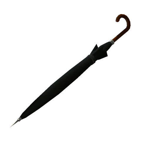 Umbrella: Episode 02, the 3D model from behind