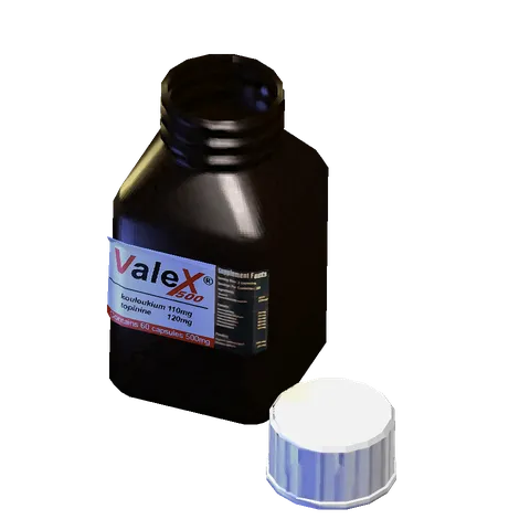 Valex: Episode 01, the 3D model from the front