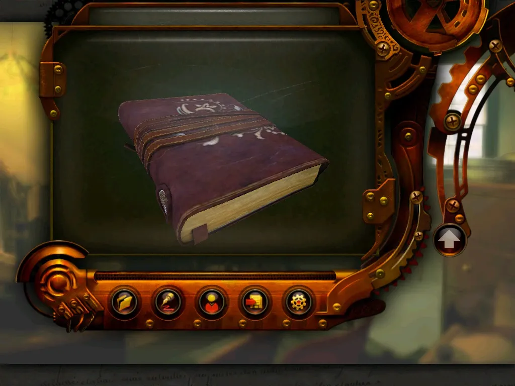 App Store screenshot 5: a book in the inventory