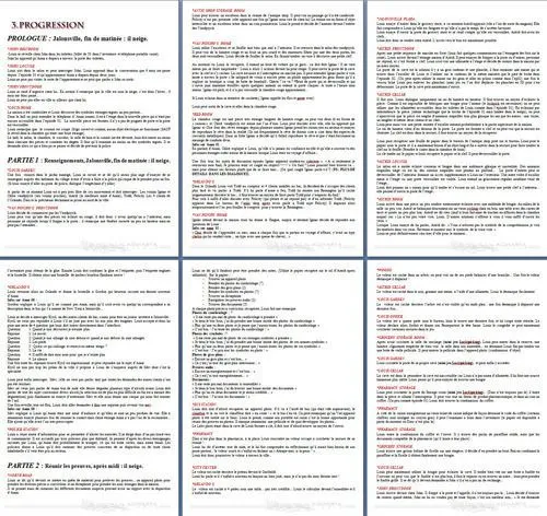 The progression document