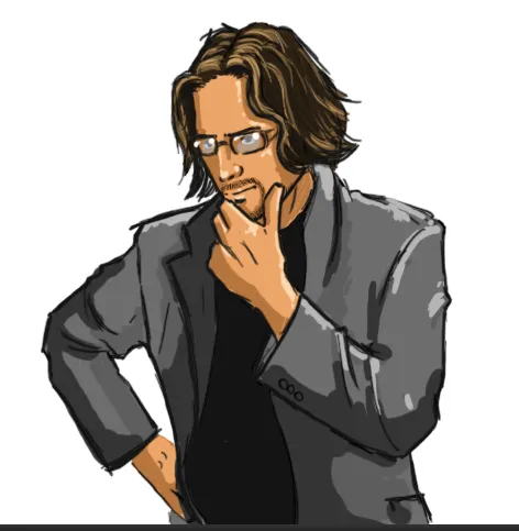 Louis Everett’s first concept art
