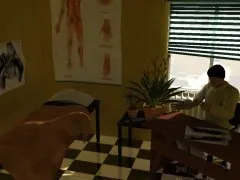 The nurse, Infirmary