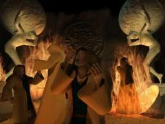 The EXIT, The fire