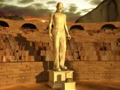 Alex Eytellat, Alex statue