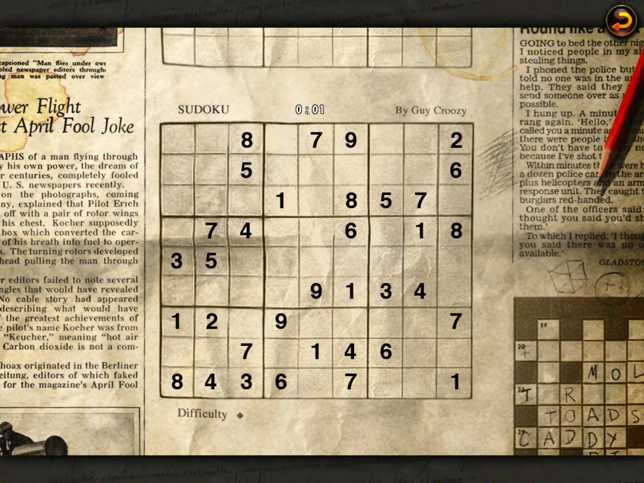 A sudoku