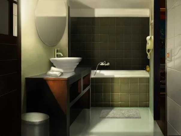A bathroom