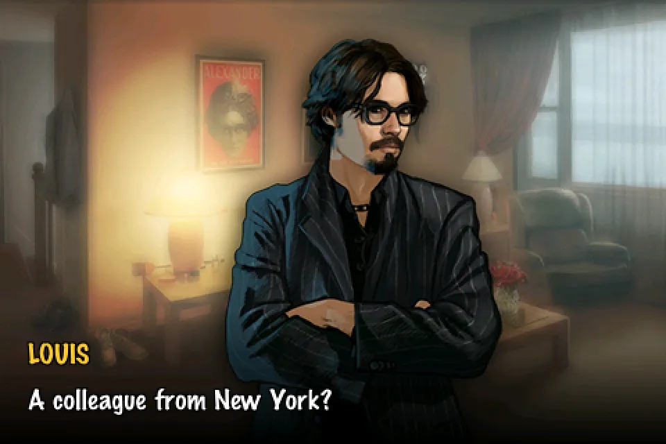 “A colleague from New York?”