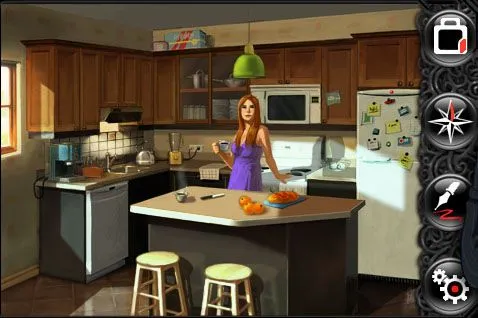 Anna in the kitchen