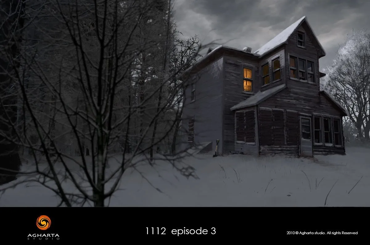 Outside Astrid’s house