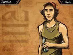 The barman
