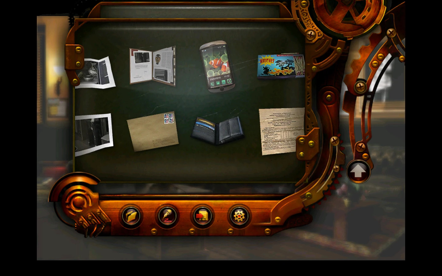 The in-game evidence board, used here to represent the archive's own collected case files.
