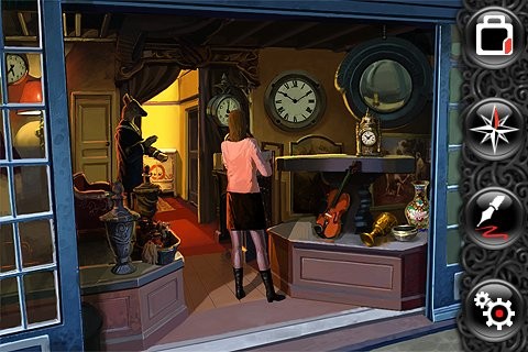 A first-person adventure-game room scene, representative of the visual style Fade later carried into 1112.